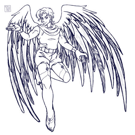 Angel Jouta Kujo Line Commission